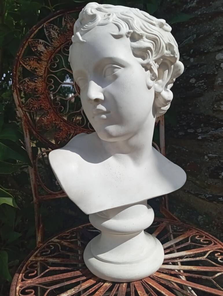 Bust of Eros, cast from the Louvre early 20th century.