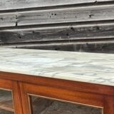 Louis XVI style mahogany showcase