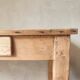 Antique solid wood desk in chic country style