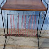 magazine holder side table