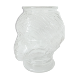 Glass vase head Moor