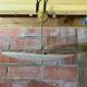 Antique perspex pendant light 60s vintage
