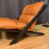 Paire de fauteuils par Ueli Berger, De Sede, Suisse, années 1970.