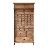 Old small piece of furniture with drawers, early 20th century