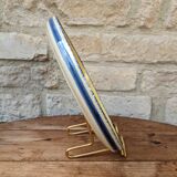 Old HB Henriot Quimper rimmed plate with Breton decor