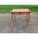 Table chêne, 1 tiroir