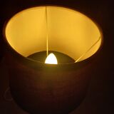Rattan bottle lamp
