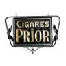 Double sided reverse painted cigar hanging advertising sign