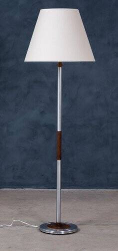 Lampadaire Mid-Century en Teck & Palissandre, Danemark, 1960s
