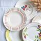 St Amand, Gien, Vintage soup plates