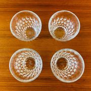 Ensemble de 4 verres vintage par Vereco