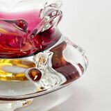 This beautiful bowl was designed by Josef Hospodka and made by the Chribska Glassworks. In a very go