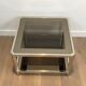 Pair of pieces of sofa tinted glass