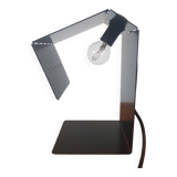 Folded sheet metal lamp