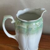 Broc pichet motifs perroquet