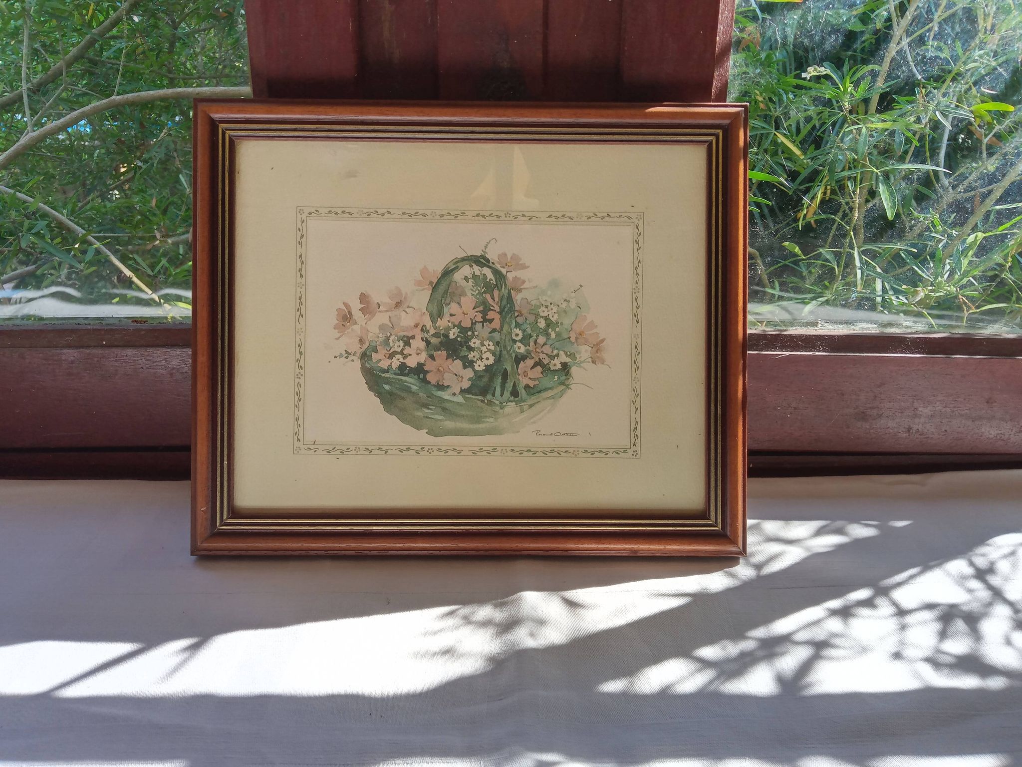 Country bouquet painting
