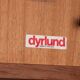 Very large Danish dining table in teak, oval and extendable, Dyrlund.