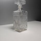 Cut glass whiskey decanter - 1980s