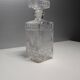 Cut glass whiskey decanter - 1980s
