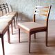 6 teak chairs from Meredew furniture, vintage Scandinavian 1960s.
