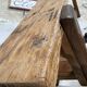 Carpenter's workbench in solid wood