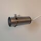 Vintage adjustable wall light, brushed metal, France 1960