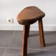 Tripod wooden stool