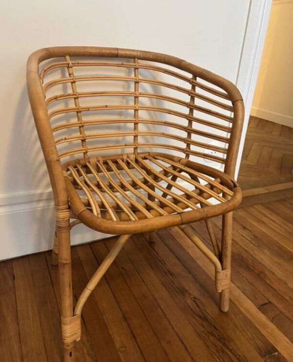 Fauteuil en rotin par Foersom & Hiort-Lorenzen MDD par Cane-line