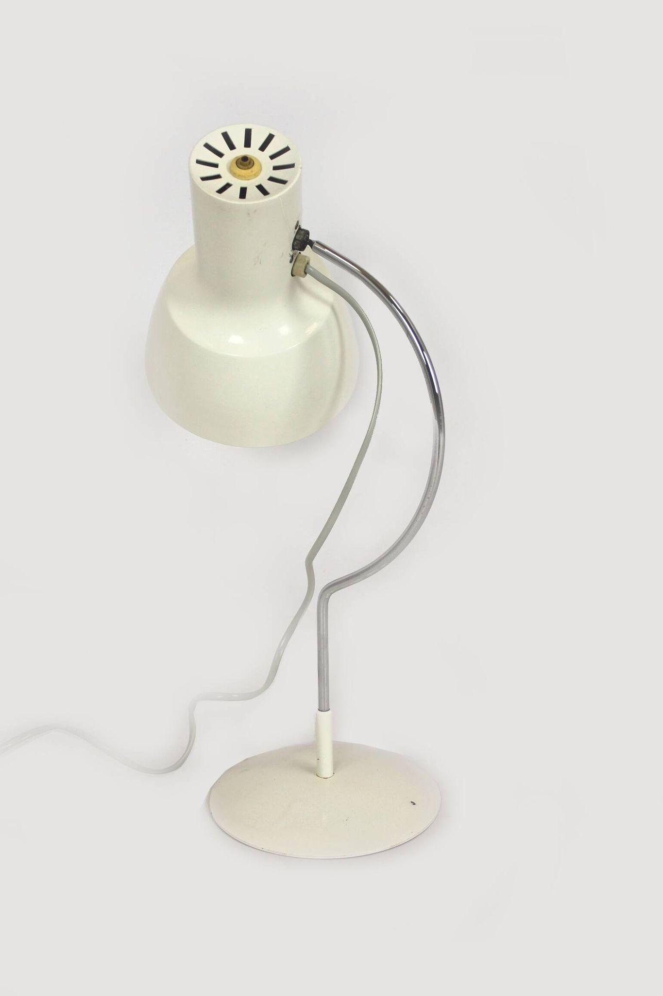 White Table Lamp by Josef Hurka for Napako, 1960s