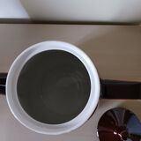 Vintage brown coffee maker from Villeroy and Boch.