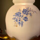 Vintage opaline lampshade pendant