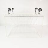 Space-age vinyl record cabinet, Roche Bobois, designed by M. Dumas, France