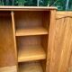 Solid wood chest of drawers from the 1980s.