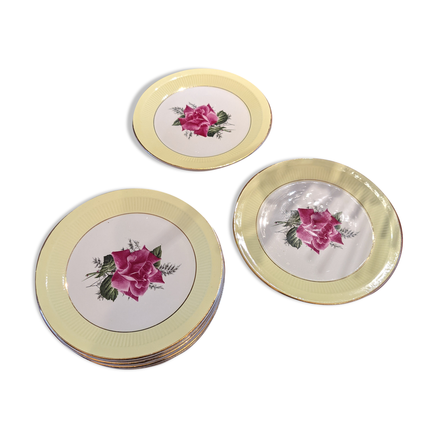 6 dessert plates