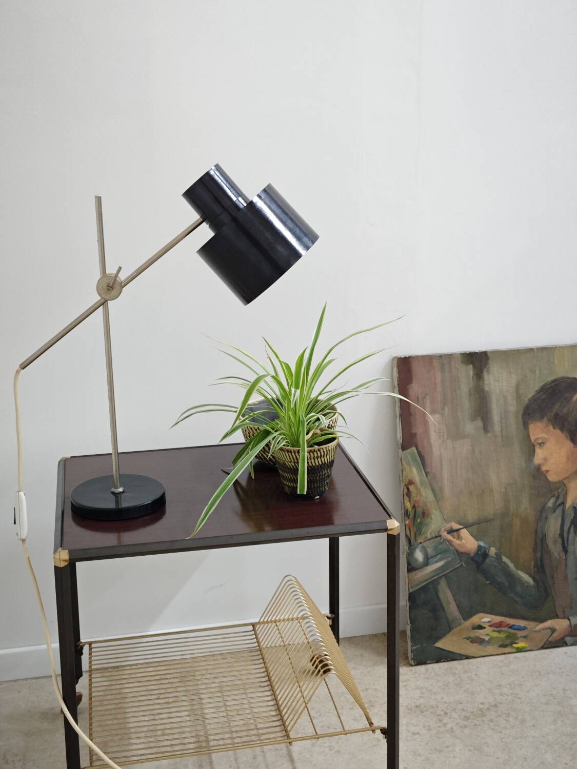 Jan Suchan table lamp for Elektrosvit, model 1012 01, year 60