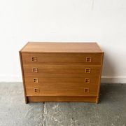 Mid-Century Modern Teak Chest of Drawers by Sejling Skabe, Denmark, 1960s