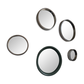Set of 5 mirrors