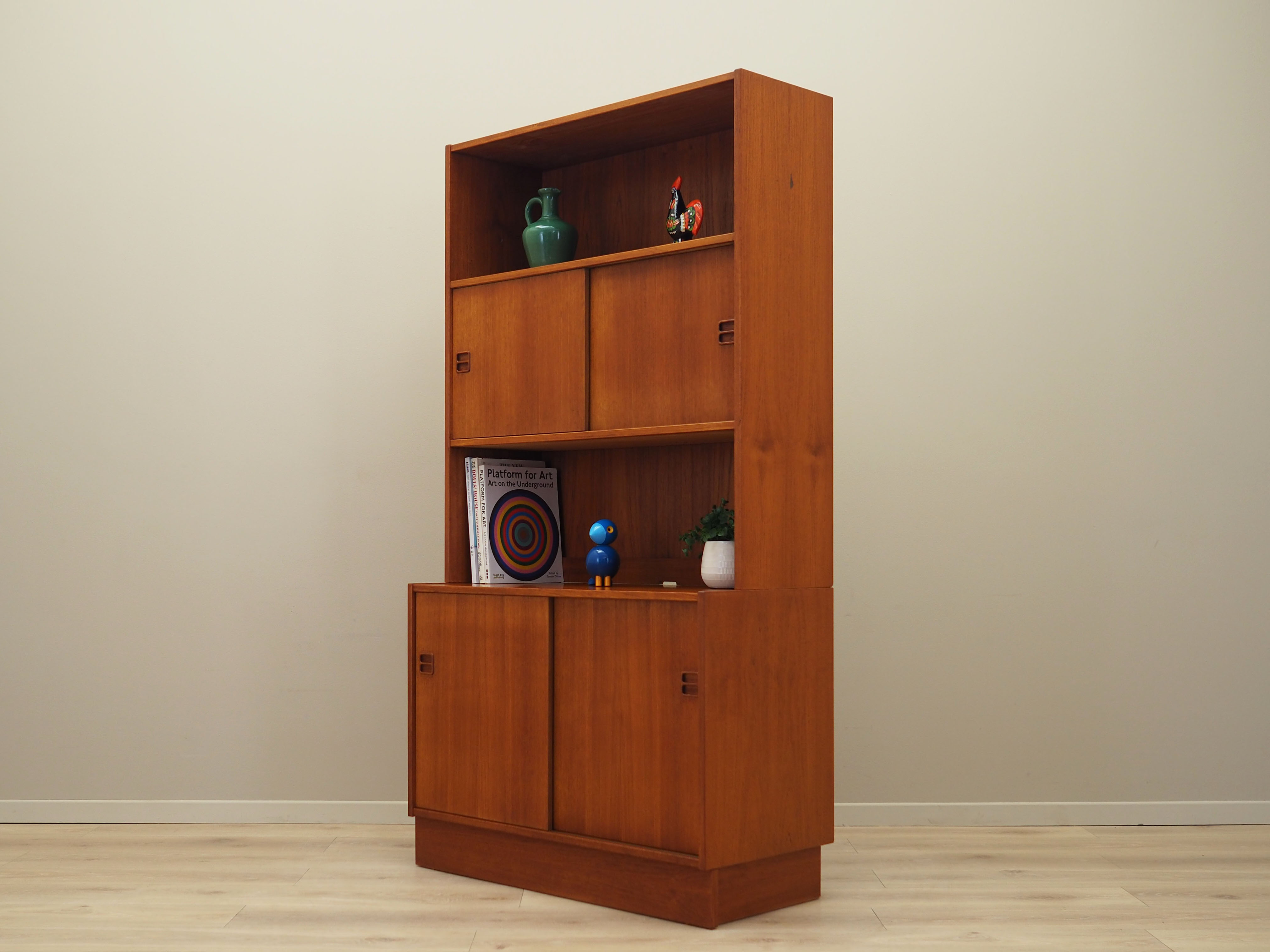 Teak bookcase, Danish design, 1960s, production: Denmark