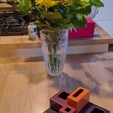 Lot of small multicolored ceramic vases
