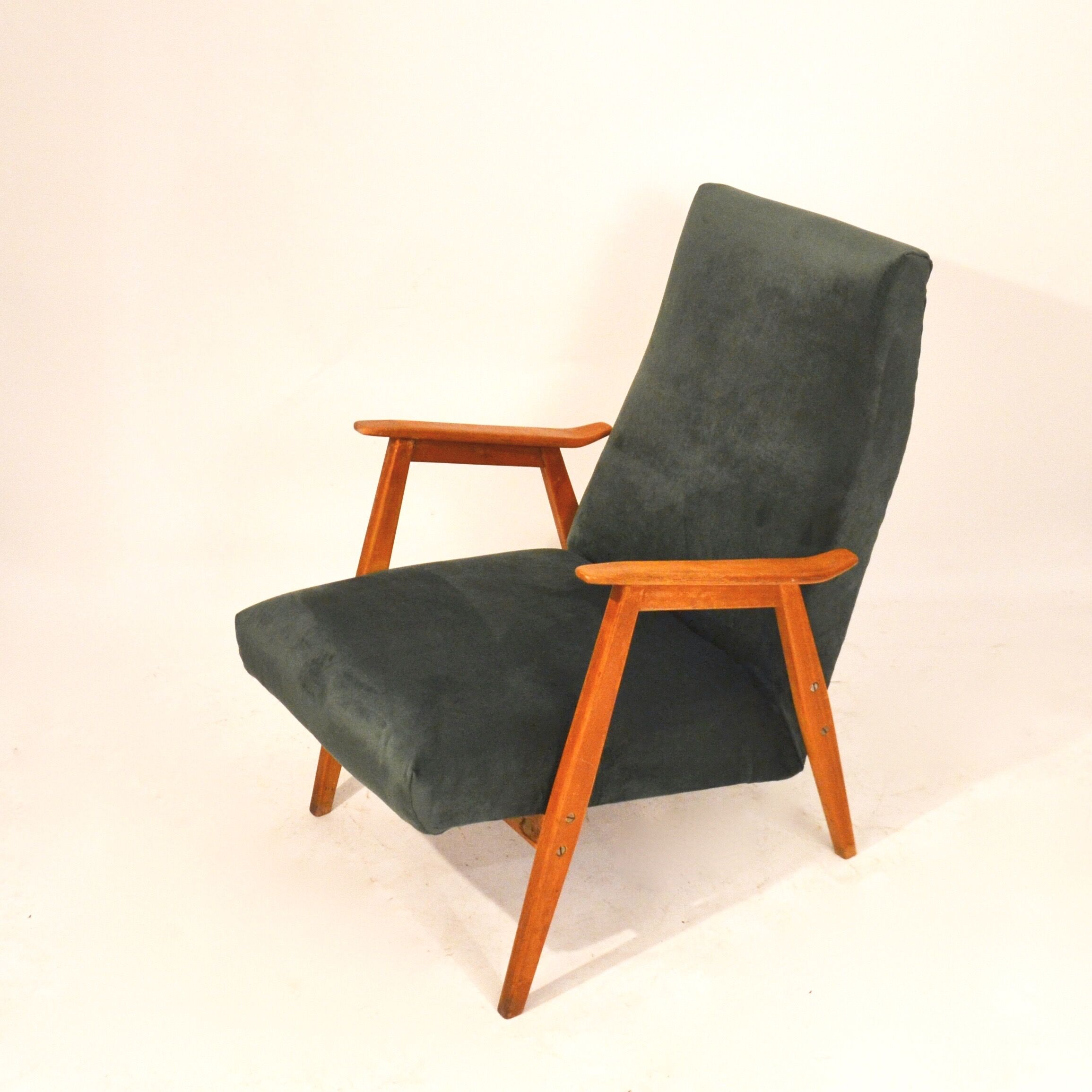 Green Velvet armchair