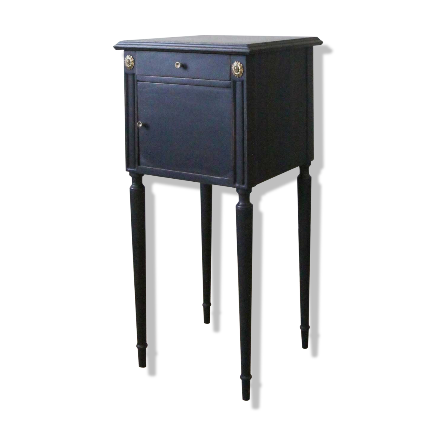 Black bedside style Henri II