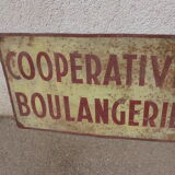 Painted bakery sign