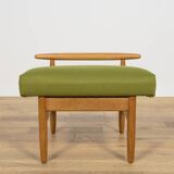 Oak Model J 65  Stool  by Ejvind A. Johansson for FDB Møbler, Denmark, 1950s