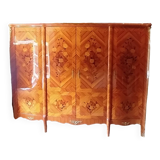 Louis XV style 4-door wardrobe