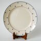 Round dish, Lunéville model E Pierrée, 1940