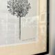 Drawing, work on paper by Claude Verdier framed, 1971