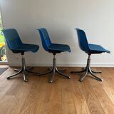 9 swivel chairs assigned to Osvaldo Borsani – Modus model for