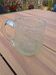 Large Beer Mug in Bubbled Glass from Biot - Straw Yellow - Signed