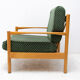 A pair of mid century Scandinavian style armchairs, 1970´s