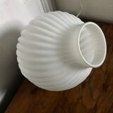 Pleated opaline ceiling circa 1950